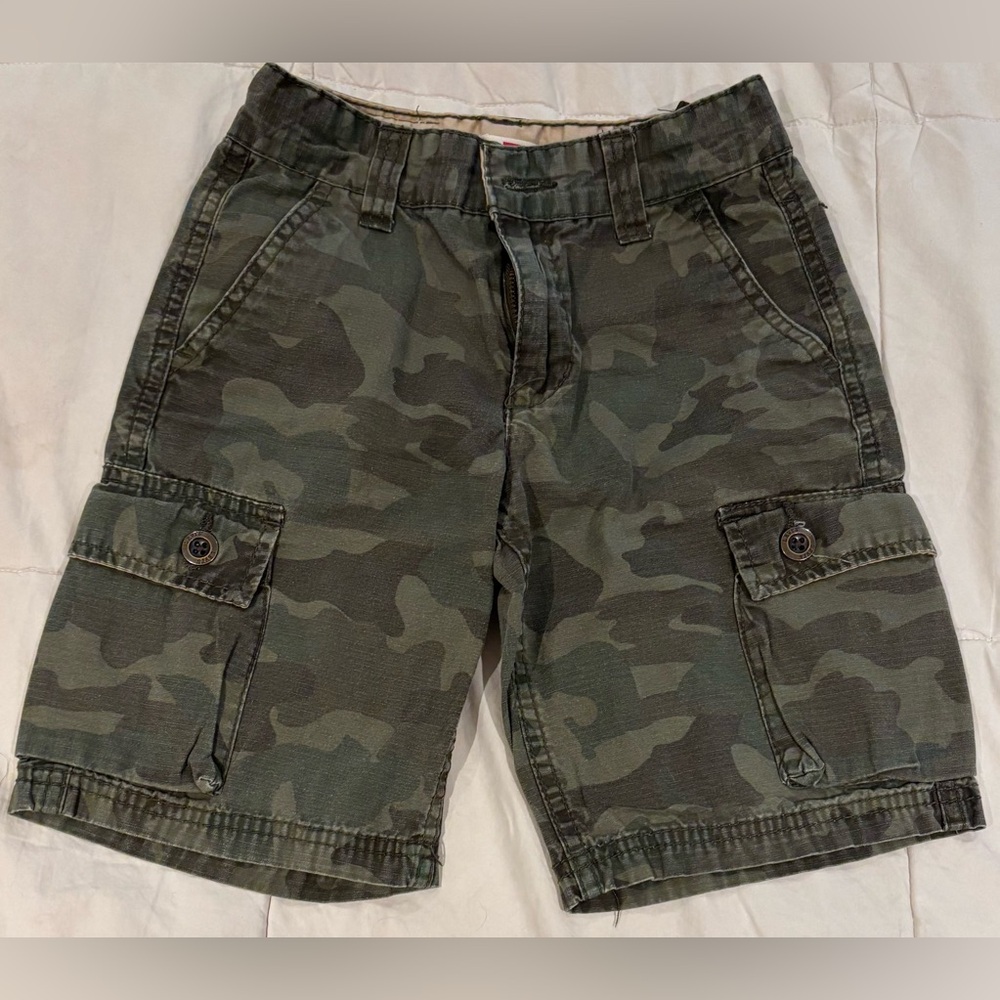 Kids Levi’s Camo Shorts San Fran Size 6 Adjustable Waist